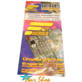KIT ENCENDIDO AUTOMÁTICO POR LDR KIT ENCENDIDO AUTOMÁTICO POR LDR