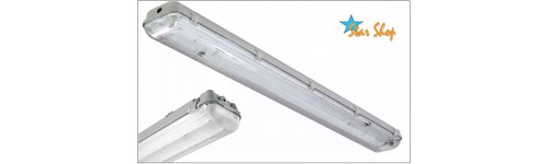 CANOAS SELLADAS PARA TUBOS LED, VARIAS VERSIONES