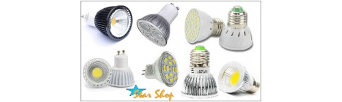 AMPOLLETAS LED DICROICAS VARIOS FORMATOS