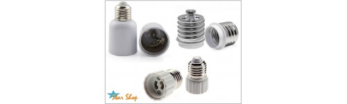 BASES ADAPTADORAS ESPECIALES E40-E27-GU10
