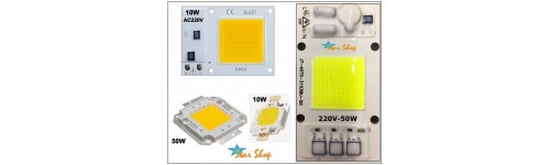 CHIP LED  ESTÁNDAR Y CON DRIVER INTEGRADO