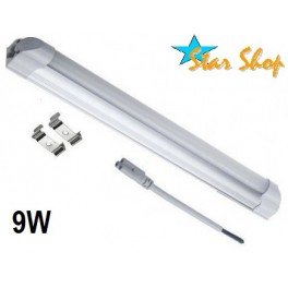 EQUIPO TUBO LED 9W - 60cm, Luz fría y cálida