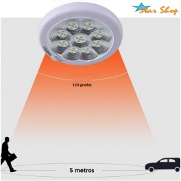 FOCO LED  11W c/SENSOR MOVIMIENTO