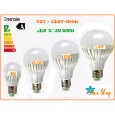 AMPOLLETA LED SMD BASE E27, DIGITEL