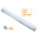 LÁMPARA LED 36W PLANA SIN TUBOS