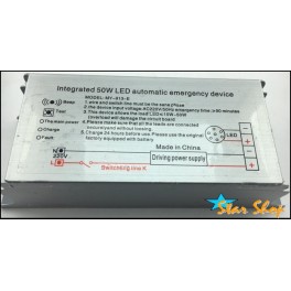 KIT 50W LED DE EMERGENCIA PANEL CIELO AMERICANO LED