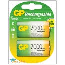 Pila D Recargable GP 7000mAh Originales Ni-Mh