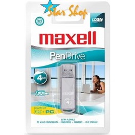 Pen Drive MAXELL Modelo PD 4GB USB 2.0