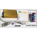 CONTROLADOR CINTA LED-NEÓN RGB C/CONTROL REMOTO 1500W