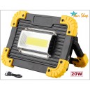 PROYECTOR LED CHIP RECTANGULAR 20W LL-811