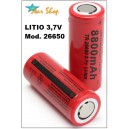 PILA RECARGABLE 26650 Li-ion 3,7V