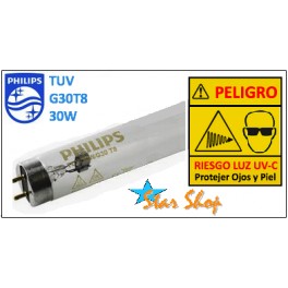 TUBO GERMICIDA 30W PHILIPS G30T8