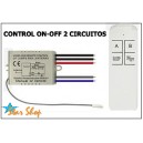 CONTROL REMOTO SWITCH ILUMINACIÓN 2 VÍAS