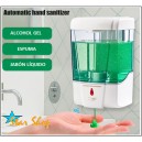 DISPENSADOR AUTOMÁTICO DE ALCOHOL GEL o JABÓN LÍQUIDO