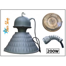 CAMPANA INDUSTRIAL 200W INDUCCIÓN MAGNÉTICA AHORRO ENERGÍA 50%