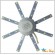 PLACA LED ESTRELLA REPUESTO PLAFÓN 15W-AC220V