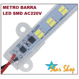 BARRA  LED SMD DIRECTO 220V (1 metro largo)