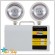 LÁMPARA LED EMERGENCIA 2x3W DOBLE FOCO 