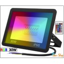 PROYECTOR RGB LED SMD COLOR 30W c/CONTROL REMOTO