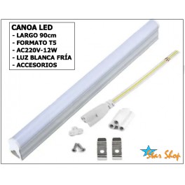 EQUIPO CANOA T5 TUBO LED 12W - 90cm EQUIPO CANOA T5 TUBO LED 12W - 90cm