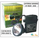 FOCO LINTERNA LED MINERO RECARGABLE