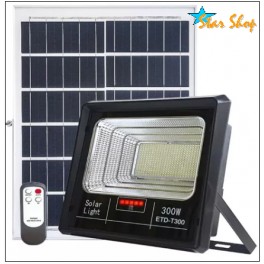 PROYECTOR SOLAR LED 300W CONTROL REMOTO