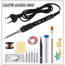 CAUTÍN 80W TEMPERATURA AJUSTABLE CON ACCESORIOS