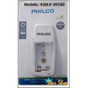 CARGADOR DE PILAS AA/AAA Y BATERÍA 9V PHILCO