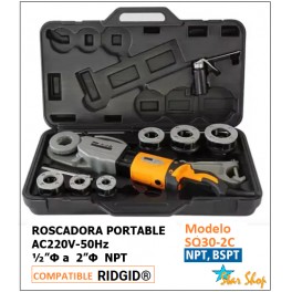 TERRAJA ROSCADORA PORTABLE ELÉCTRICA SQ30-2C