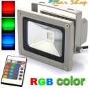 PROYECTOR  RGB COLOR 10W c/CONTROL REMOTO, EFECTOS