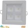 FOCO EMBUTIDO LED 4W SMD CUADRADO