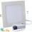 FOCO LED CUADRADO ULTRAPLANO 3W a 18W