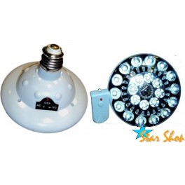 AMPOLLETA LED RECARGABLE c/CONTROL REMOTO AMPOLLETA LED RECARGABLE c/CONTROL REMOTO